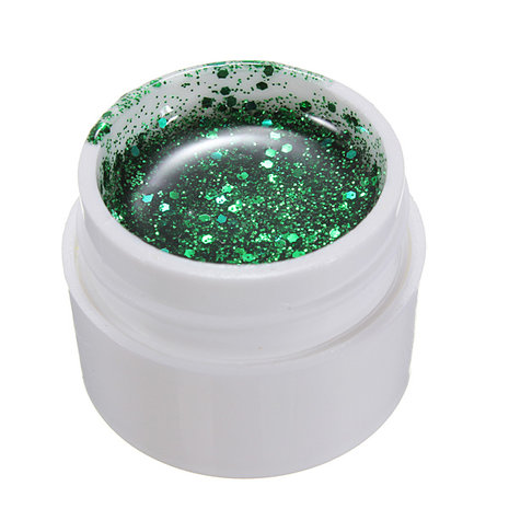 12 Kleuren Glitter UV Gel Builder Poolse Set