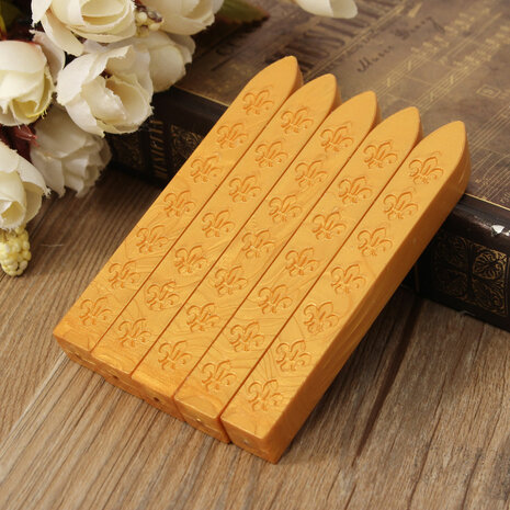 5 Stks Vintage Zegellak Sticks Kaars Party Huwelijksuitnodiging Envelop Brief Afdichting Strip