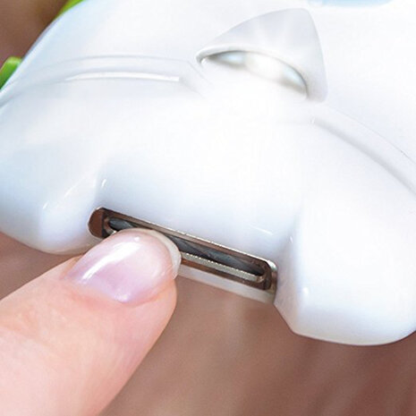 Elektrische nagelknipper LED-licht Nagelvijl Manicure Pedicuresets Gezondheids- en schoonheidstools met verwijderbare kop