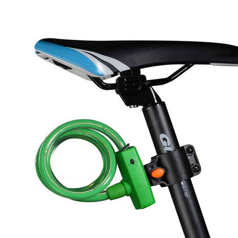 XANES 1,2m mutifunction anti-diefstal fietsslot Veilig achterlicht Slot Usb Oplaadbaar Regendicht
