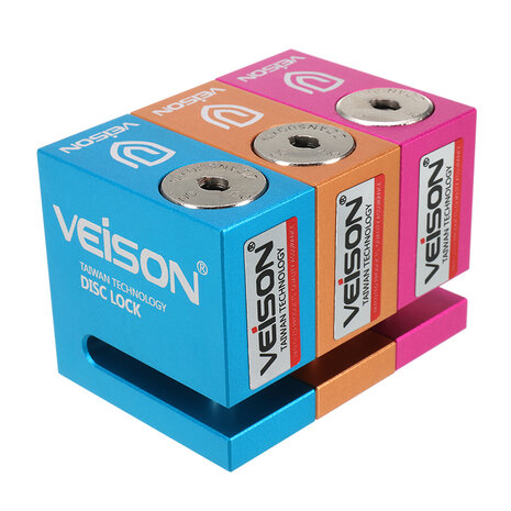 VEISON 50mm Bike Remschijf Veiligheidsloten Motorcycle Lock Lock Veiligheid MG-Al Legering