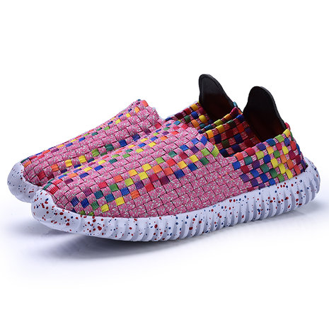 US Size 5-9 Women Shoes Hand Geweven Ademend Net Hollows Beach Summer